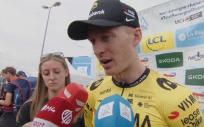 Tour Auvergne-Rhône-Alpes 2026 - La réaction de Matteo Jorgenson après la 3e étape