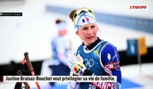 Justine Braisaz-Bouchet va faire sa préparation en marge du groupe France - Biathlon - Bleus