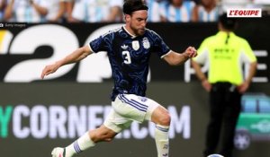 Nicolas Tagliafico devrait manquer le premier match de l'Argentine à la Coupe du monde 2026 contre l'Algérie - Foot - Coupe du monde 2026
