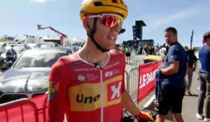 Tour Auvergne-Rhône-Alpes 2026 - La réaction de Tobias Johannessen après la 7e étape