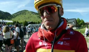Tour Auvergne-Rhône-Alpes 2026 - La réaction de Tobias Johannessen après la 8e étape