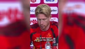 Belgique - De Bruyne : “Ça va être sympa d’affronter Salah, comme au bon vieux temps”
