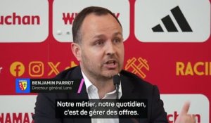 Lens - Benjamin Parrot sans rancœur après le départ de Pierre Sage