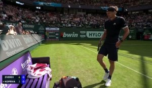 Halle - Zverev a bataillé pour son retour après Roland-Garros