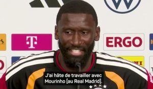 Allemagne - Antonio Rüdiger a hâte de travailler avec Mourinho