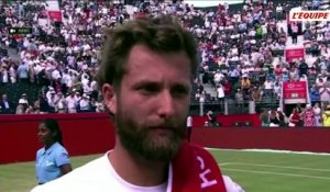 Corentin Moutet écope d'une amende de 35 000 euros pour avoir prononcé le juron « fuck » à sept reprises lors d'une interview d'après-match - Tennis - Queen's