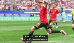 Belgique - De Bruyne regrette le manque de réalisme