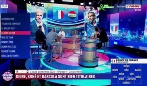 Manu Koné, Bradley Barcola et Lucas Digne titulaires avec la France contre l’Irak en Coupe du monde - Coupe du monde 2026 - Bleus