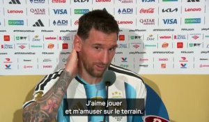 Argentine - Messi : "Beaucoup de bonheur"