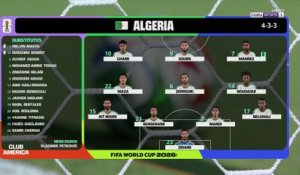 Coupe du monde 2026 : La composition de l'Algérie face à la Jordanie