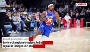 Le vice-champion olympique Andrew Albicy rejoint le Limoges CSP pour deux ans et fait son retour dans le Championnat français - Basket - Betclic Élite - Limoges