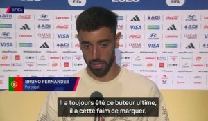 Portugal - Bruno Fernandes : “Cristiano vit du but et on a besoin de lui pour en marquer”