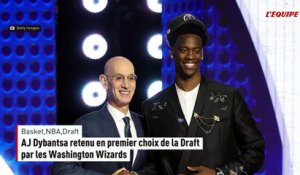 AJ Dybantsa retenu en premier choix de la Draft par les Washington Wizards - Basket - NBA