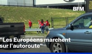 Mondial: les Américains surpris de voir des supporters rejoindre le MetLife Stadium à pied