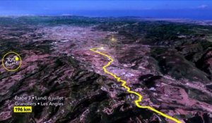 Le profil vidéo de la troisième étape du Tour de France 2026 - Cyclisme - Tour de France