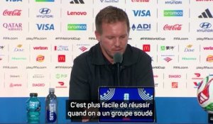 Allemagne - Nagelsmann : "C'est plus facile quand les joueurs s'entendent bien !"