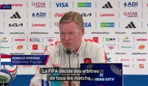 Pays-Bas - Koeman : “Si Itzel arbitre, c’est qu’elle est préparée pour le faire”
