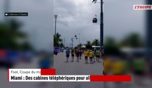 Miami : Des cabines téléphériques pour aller des parkings jusqu'au stade - Foot - Coupe du monde 2026