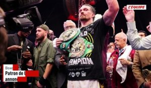 Patron de la catégorie reine, le boxeur Alexandre Usyk annonce l'abandon de ses trois ceintures mondiales - Boxe