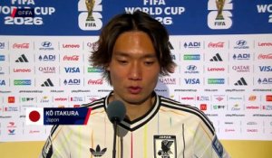 Les larmes de Ko Itakura après l'élimination - Coupe du monde 2026 - Japon