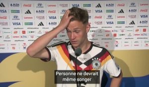Allemagne - Kimmich : "On mérite d’être éliminé"