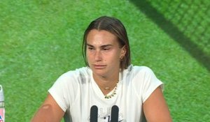Wimbledon 2026 - Aryna Sabalenka : "Kostovic ? Je me demandais de quelle puissance elle parlait...""
