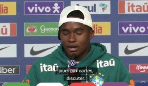 Brésil - Endrick : “J’ai beaucoup à apprendre de Neymar”