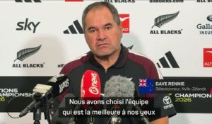 Nouvelle-Zélande - Rennie : “Le Top 14 est le meilleur championnat du monde”