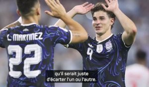 Argentine - Batistuta : "Choisir entre Julián Álvarez et Lautaro Martínez, c'est très difficile !"