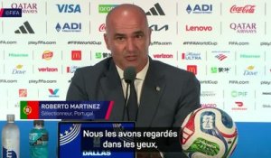 Portugal - Martinez : "C'était mon dernier match avec l'équipe nationale"