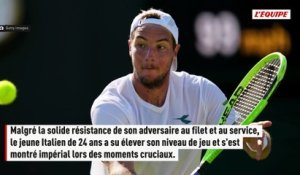 Jannik Sinner bat Jan-Lennard Struff et fonce en demi-finales de Wimbledon - Tennis - Wimbledon (H)