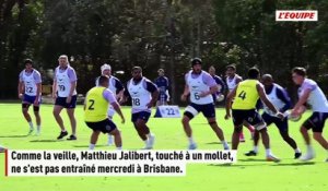 Bleus : Jalibert encore absent à l'entraînement, Hastoy à l'arrière en cas de forfait - Rugby - Bleus