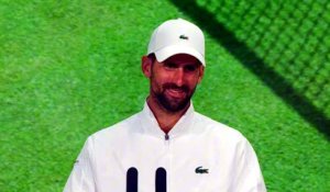 Wimbledon 2026 - Novak Djokovic : "Ce serait bien si je pouvais jouer seulement 90 minutes comme Messi"
