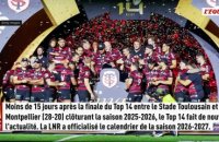 Top 14 : le calendrier de la saison 2026-2027 dévoilé avec une affiche La Rochelle-Toulouse d'entrée - Rugby - Top 14