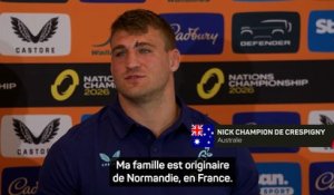 « J'ai adoré jouer pour Castres » : Nick Champion de Crespigny prêt à retrouver les Bleus après son passage en Top 14 - Rugby - Championnat des nations
