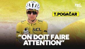 Tour de France (E8): "Ça a un impact sur tout le monde", confie Tadej Pogačar après une étape éprouvante sous la chaleur