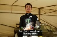 Angleterre - Lando Norris souhaite bonne chance aux Three Lions avant la Norvège