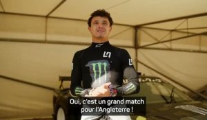Angleterre - Lando Norris souhaite bonne chance aux Three Lions avant la Norvège