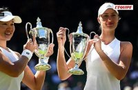 Kristina Mladenovic et la Chinoise Guo Hanyu remportent Wimbledon en double dames - Tennis - Wimbledon
