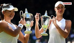 Kristina Mladenovic et la Chinoise Guo Hanyu remportent Wimbledon en double dames - Tennis - Wimbledon