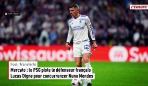 Mercato : le PSG piste le défenseur français Lucas Digne pour concurrencer Nuno Mendes - Foot - Transferts