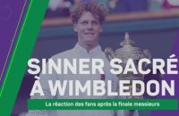 Wimbledon - Les fans réagissent au triomphe de Sinner : "Il est tout simplement trop fort"