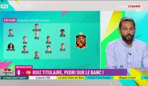 Fabian Ruiz rempile, Pedri sur le banc : la composition de l'Espagne contre l'équipe de France en demi-finales de la Coupe du monde - Coupe du monde 2026