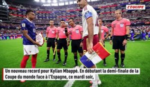 Kylian Mbappé devient le joueur français ayant disputé le plus de matches à la Coupe du monde - Foot - Coupe du monde 2026