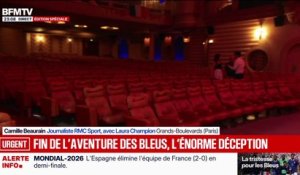 France-Espagne: le Grand Rex complètement vidé par les supporters quelques minutes seulement après la fin du match
