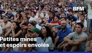 Mondial: petites mines et espoirs envolés pour cette famille de supporters
