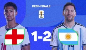 CdM 2026 - Angleterre 1-2 Argentine en chiffres