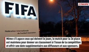 Peu appréciée des joueurs mais adorée par les diffuseurs et les sponsors, la « petite » finale de la Coupe du monde fait de la résistance - Foot - Coupe du monde