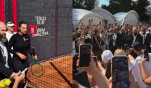 WTA 2026 - Aryna Sabalenka acclamée par des centaines de fans à Minsk