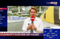 Rayan Cherki, Kylian Mbappé et Warren Zaïre-Emery titulaires, sept changements : la composition des Bleus pour la petite finale contre l'Angleterre - Foot - Coupe du monde 2026